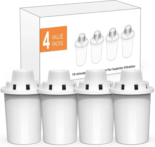Filtros de repuesto para fuente PETDOTT para perros, filtro de agua, para fuente de mascotas de acero inoxidable para perros grandes, filtración