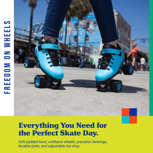 Miniatura 5 de Riedell, patines rodantes con dardo Negro