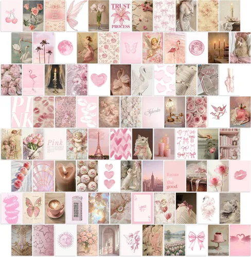 Miniatura 28 de Y2K BOO Kit de Collage de Pared Dark Academia - 50 Fotos Clásicas y Misteriosas de 4"x6" para Decoración de Dormitorio, Regalo para Chicas