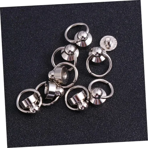 Miniatura 3 de EXCEART Juego de remaches de cabeza redonda para tornillos de latón, mini pernos para proyectos decorativos, 30 unidades*3