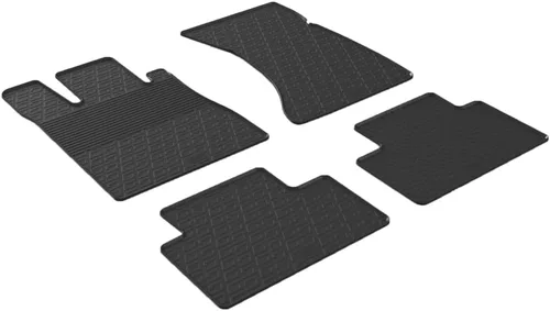Miniatura 9 de Gledring USA - Tapetes de carga de goma personalizados para todo tipo de clima, diseñados para Mercedes Benz GLC X253 2016-2022, no se requiere