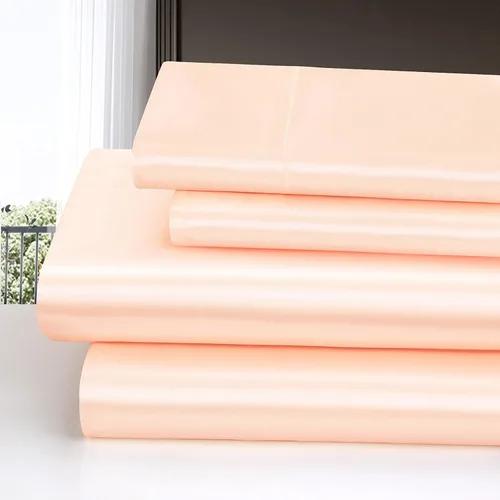 Miniatura 155 de Homiest Juego de sábanas de satén de lujo de 3 piezas con bolsillo profundo, 1 sábana bajera + 1 sábana encimera + 1 funda de almohada