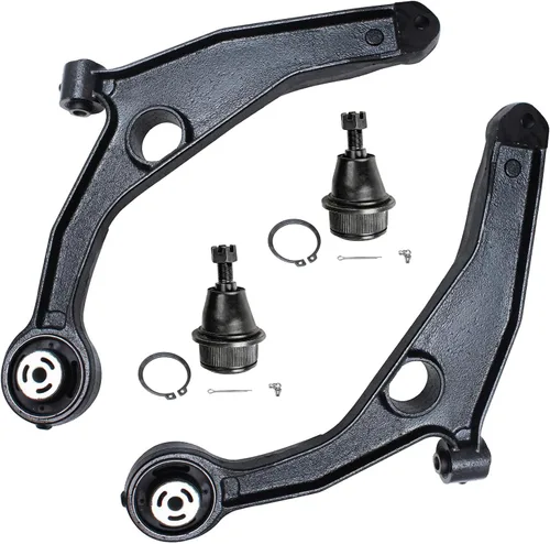 Miniatura 33 de Detroit Axle - Brazos de control superiores traseros para Chrysler 300 Dodge Challenger Charger Magnum, reemplazo del conjunto de brazos de control