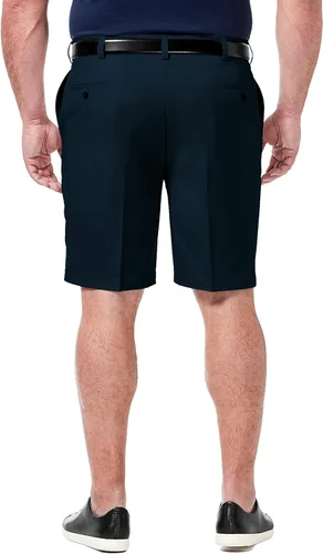 Miniatura 2 de Haggar Men's Cool 18 Pro Straight Fit Flat Front 4-Way Stretch Expandable Waist Short-Big & Tall Sizes