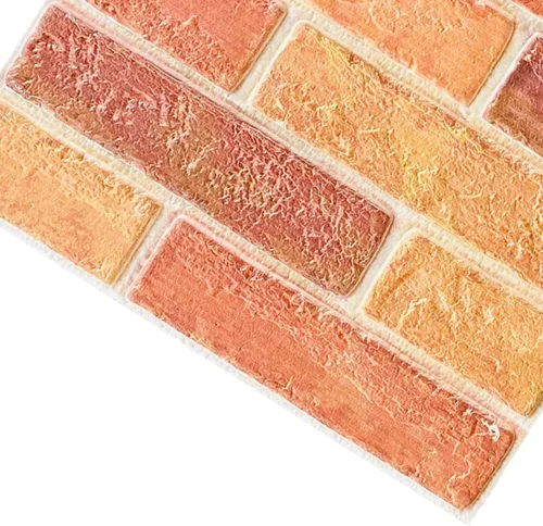 Miniatura 9 de ECYC Ltd Paneles de pared de espuma de ladrillo 3D de 13.78 x 30.31 x 0.18 pulgadas, paneles de papel tapiz de espuma autoadhesivos, calcomanías