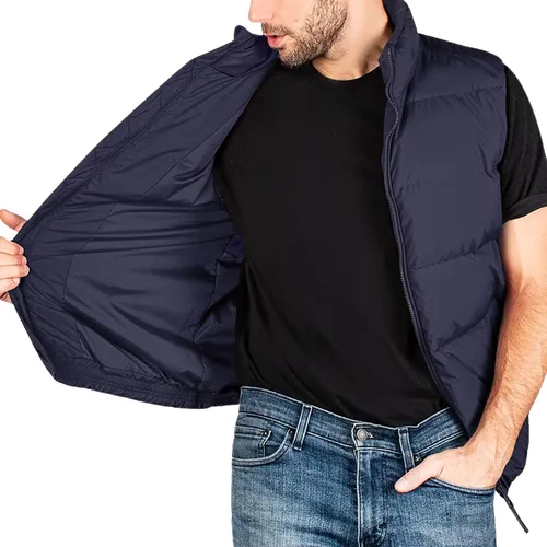 Miniatura 3 de Chaleco acolchado para hombre, chaqueta de invierno cálida, sin mangas, ligera, resistente al agua, talla M a 3XL