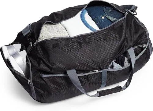 Miniatura 7 de Tienda Basics - Bolsa de viaje para gimnasio, 20.9in, color negro