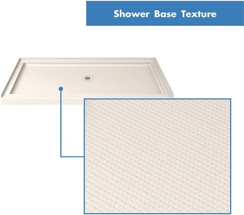 Miniatura 4 de DreamLine SlimLine DLT-1134540-22 - Base de ducha de drenaje central de 34 pulgadas de profundidad x 54 pulgadas de ancho x 2 3/4 pulgadas de alto
