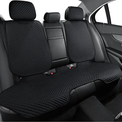 Miniatura 3 de Fundas de asiento de automóvil para Ford Mustang Mach-E, cojines de asiento transpirables, cómodos protectores de asiento delanteros y traseros de 5
