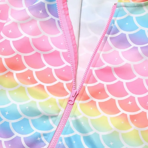 Miniatura 4 de Sudadera con capucha para niñas con cremallera y bolsillos