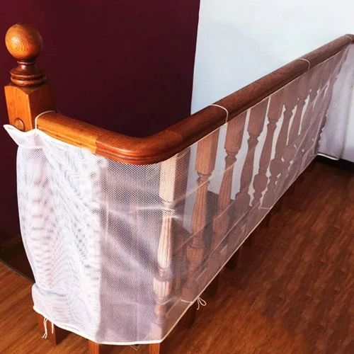 Miniatura 8 de Red de seguridad infantil para balcón, patios, barandillas y escaleras. Protectores de seguridad para niños/mascotas/juguetes tanto en interiores