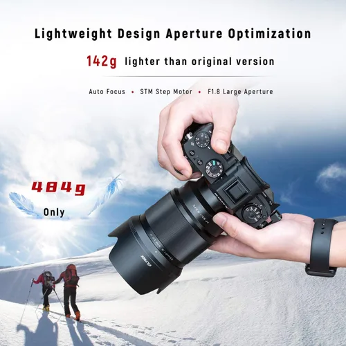 Miniatura 4 de VILTROX 85mm F1.8 Mark II lente de enfoque automático de fotograma completo para Sony E Mount, lente de telefoto medio de apertura grande STM