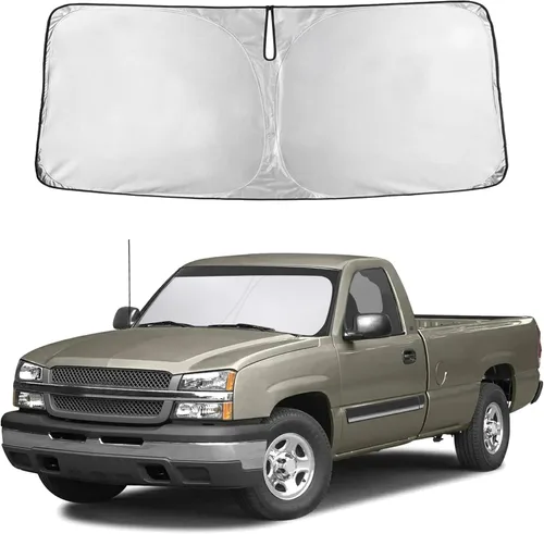 Miniatura 226 de Autovir Parasol para parabrisas Rivian R1S 2022-2024 2025 2026, parasol para ventana delantera, protección UV, bloqueador de calor, accesorios