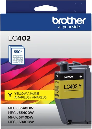 Miniatura 15 de Brother Cartucho de tinta negro de alto rendimiento LC402XLBK genuino