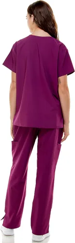 Miniatura 4 de MEDPIA Scrub Sets for Women and Man Medical Nursing Uniform Pants 4-Way Stretch & 8-Pocket