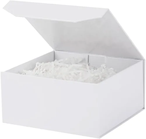 Miniatura 66 de 5 cajas de regalo rosa con cinta de 9.5 x 7 x 4 pulgadas, caja de regalo resistente con tapa para embalaje de regalo, cajas de almacenamiento