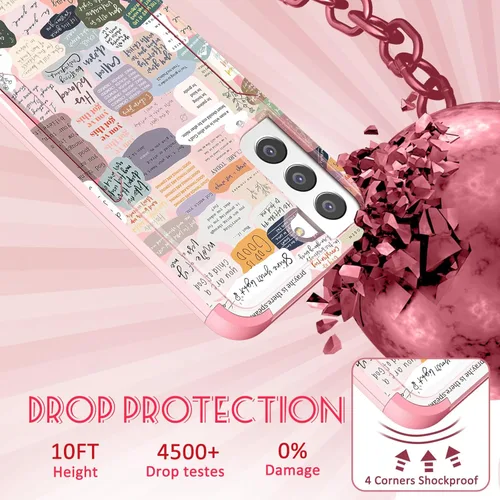 Miniatura 244 de Funda para Samsung Galaxy S22 - Funda de Teléfono para Mujeres Chicas Lindas Cubierta Diseño Único Estético Genial para Adolescentes Kawaii Fresa