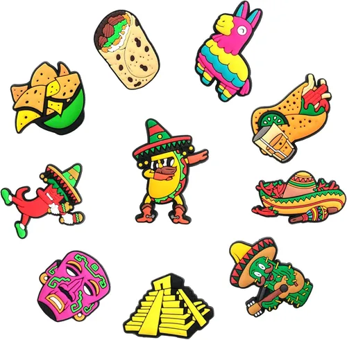 Miniatura 4 de Funny Cartoon Anime Shoe Charms Decoration For Clogs Sandals,PVC Garden Shoe Accessories,Unisex Adults Teens Kids Party Favor