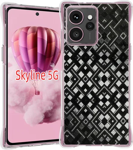Miniatura 16 de Aroepurt Funda compatible con Gabb Phone 3 Pro Phone Case Stand Cover [Protección gruesa de silicona suave] [Cambio de forma multidireccional 3D]