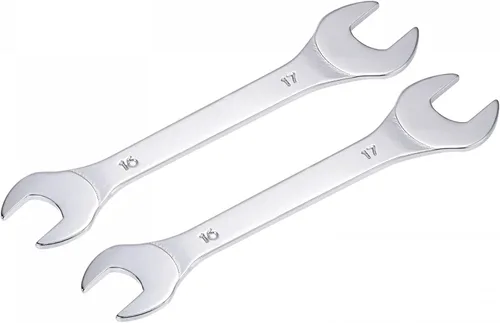 Miniatura 8 de uxcell Llave fina de extremo abierto, 0.315 in x 0.394 in, espejo métrico, acero de alto carbono, para mantenimiento doméstico y reparaciones
