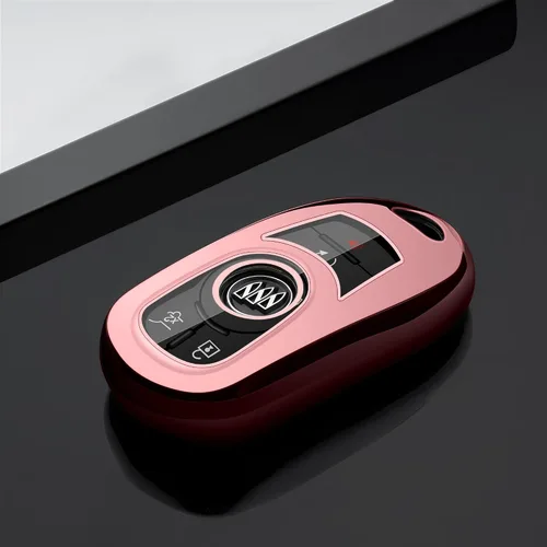 Miniatura 3 de Buick Funda para Llavero de Coche Protector de Llaves Estuche Portallaves Accesorios Rosa