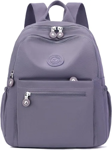 Miniatura 39 de Tanweibago Mini mochilas de nailon para mujer, mochilas pequeñas de 11L para mujer, mochila ligera casual para mujer, mochila de viaje de compras