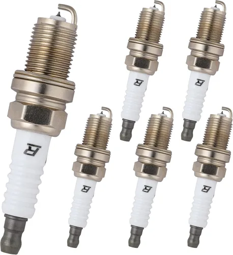 Bujías de repuesto automotrices SK20R11 90919-01210, 6 bujías de iridio compatibles con Lexus GS430 GX470 HS250h LS430 LX470 1992-2012, 4Runner