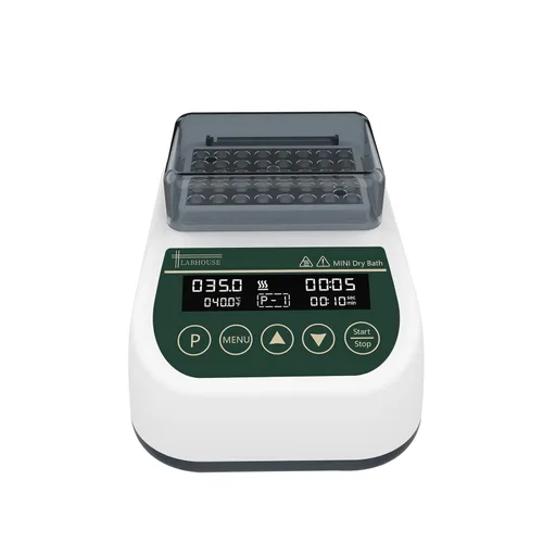 Mini calentador de baño seco digital incubadora termostática calefacción temporizador programable con 0.0 fl oz* 40 tubos de centrífuga bloque de