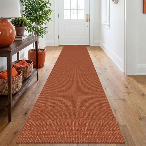 Miniatura 212 de IOHOUZE Alfombra de Área Lavable 4x6 Antideslizante con Respaldo de Goma Alfombras Tejidas para Entrada Interior Alfombras de Dormitorio Alfombra
