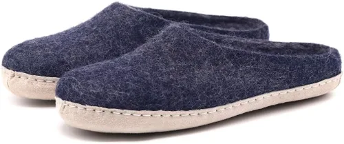Miniatura 3 de Pantuflas tipo mule para hombre de lana merino de fieltro 'Astoria