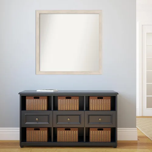 Miniatura 838 de Amanti Art Espejo personalizado, espejo estrecho de baño de oro blanco, espejo de pared o espejo de tocador de baño sobre el fregadero