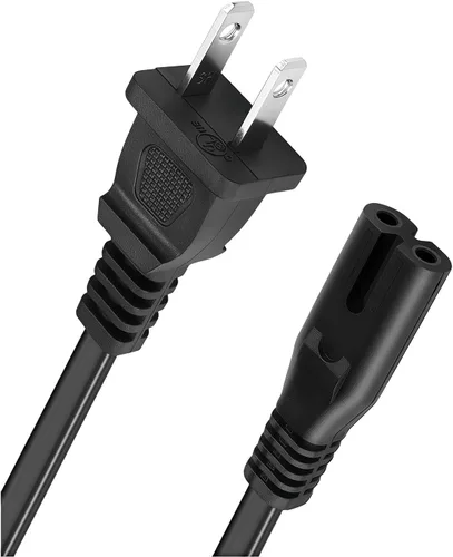 TPLTECH Cable de alimentación de CA compatible con Xbox Series S/Series X, Xbox One S/X, PS5/PS4/PS3 Slim, reemplazo de cable de alimentación C7 de