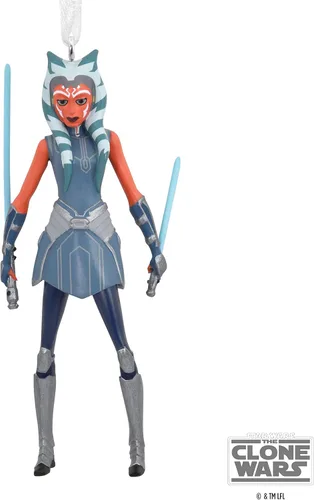 Miniatura 6 de Hallmark Star Wars: The Clone Wars Ahsoka Tano Adorno de Navidad