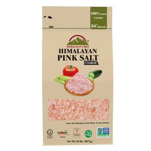 Miniatura 12 de Himalayan Chef Sal Rosa de Grano Fino, 10 libras (2 bolsas de 5 libras) - Pura, Natural, Kosher, Sin OGM, Rica en Minerales, para Cocinar