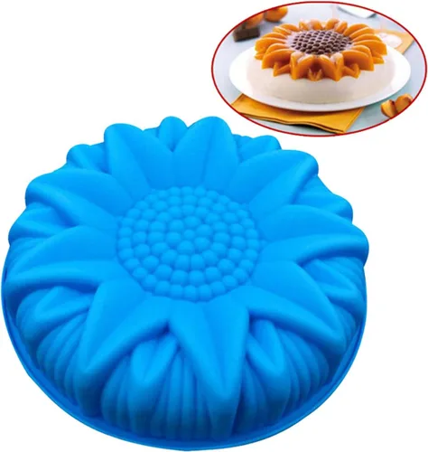 Miniatura 4 de FantasyDay Molde de silicona para pastel de cumpleaños de 9.8 pulgadas, moldes para hornear pasteles de fiesta para tu postre de aniversario, #4