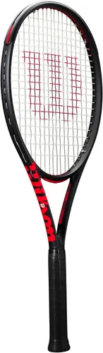 Miniatura 2 de Wilson Clash 100 Pro V3 - Raqueta de tenis de rendimiento para adultos, tamaño de agarre de 2-4 1/4 pulgadas, ensartada con Sensation 16 Natural