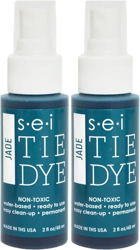 Miniatura 48 de S.E.I. Botella de spray de teñido anudado de caléndula: 2 oz. Spray de tinte de tela no tóxico, tinte permanente para ropa DIY, One Step