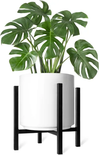 Miniatura 7 de Soporte para plantas Mkono, con exclusión de maceta, de mediados de siglo alto, moderno, soporte para plantas en maceta, soporte para plantas