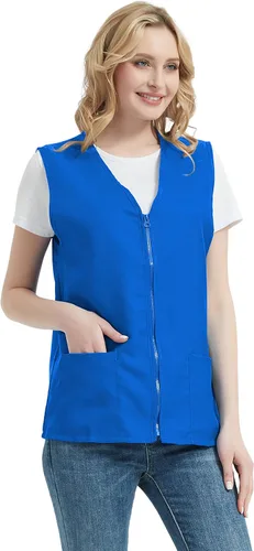 Miniatura 4 de TOPTIE Chaleco de actividades voluntarias para adultos, uniforme de supermercado, chaleco de trabajo