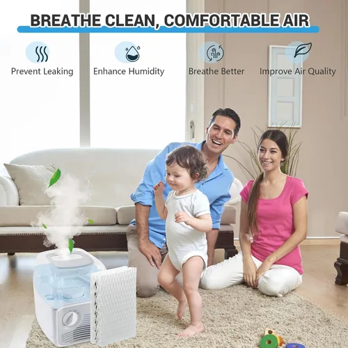 Miniatura 7 de WF813 - Filtro humidificador compatible con Equate EQWF813, EQ-2119-UL, Relion RCM-832N RCM832, ProCare PCWF813, PCCM-832N, filtro de mecha