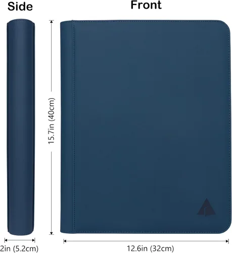 Miniatura 7 de Carpeta de carga superior, capacidad para más de 300 cargadores superiores, álbum de almacenamiento de tarjetas con cargador superior de 9 Azul