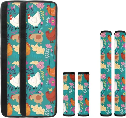 Miniatura 18 de DISNIMO Fundas protectoras de repuesto para refrigerador con diseño floral bohemio de libélula, fundas protectoras lavables para puertas de cocina