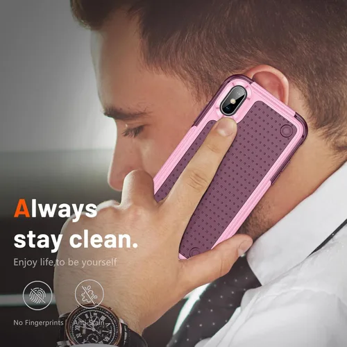 Miniatura 318 de Jeylly Funda para iPhone SE/Funda para iPhone 5S, Exterior de Plástico Duro que Absorbe Golpes + Interior de Silicona de Goma Defensor contra