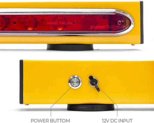 Miniatura 2 de Master Tailgaters Barra de luz inalámbrica de remolque de 19 pulgadas LED ultra brillante Luces de señal multifuncionales Montaje magnético