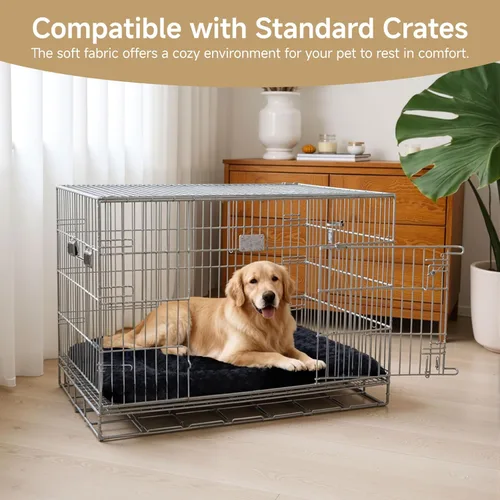 Miniatura 3 de Tapete lavable para cama de perro, suave y esponjoso, para mascotas, colchón para dormir para perros grandes, jumbos, medianos y pequeños, 30 x 19