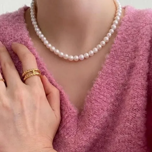 Miniatura 3 de PURELOVE Collar con dije de corazón de rosa con inicial para mujeres, niñas, madre, hija, novia, día de San Valentín, aniversario, día de la madre