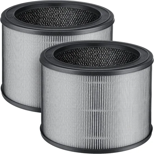 Miniatura 61 de Filtro de repuesto HE401 para purificador de aire Shark 4 compatible con purificador de aire con ventilador Shark 4 HE400, HE401C, HE401NP, HE402