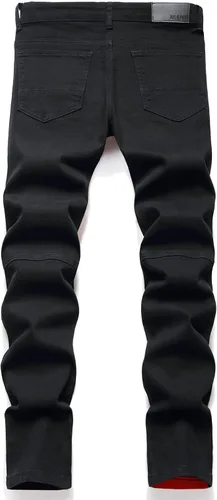 Miniatura 2 de AITITIA - Jeans rasgados de ajuste estándar para hombre