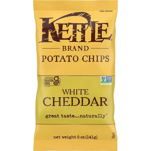 Miniatura 58 de Kettle Brand Papas Fritas, Backyard Barbeque Kettle Chips, Bolsa de Aperitivos, 1.5 Oz