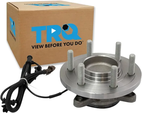 Miniatura 110 de TRQ Cojinete de rueda delantera y conjunto de cubo con sensor ABS compatible con Toyota Sequoia 2008-2022 Tundra 2007-2021